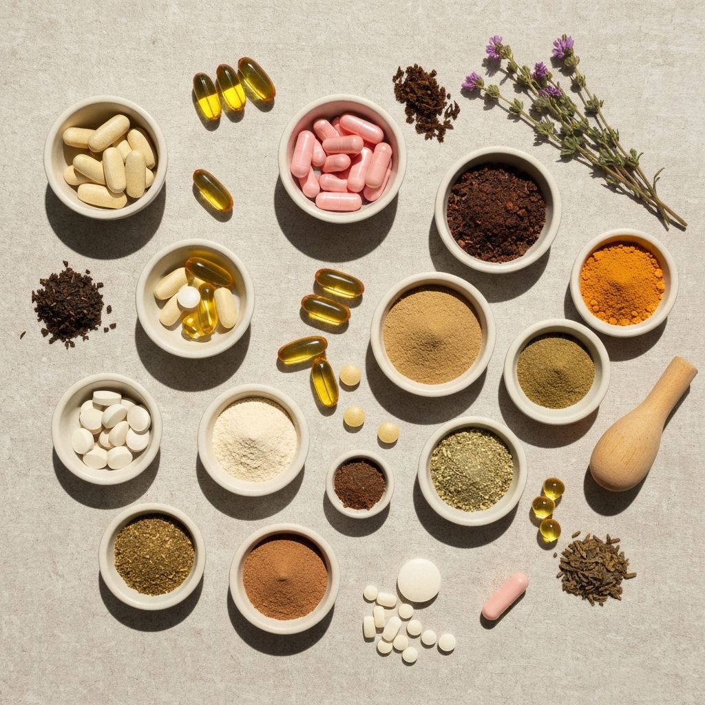 Natural ingredients selection